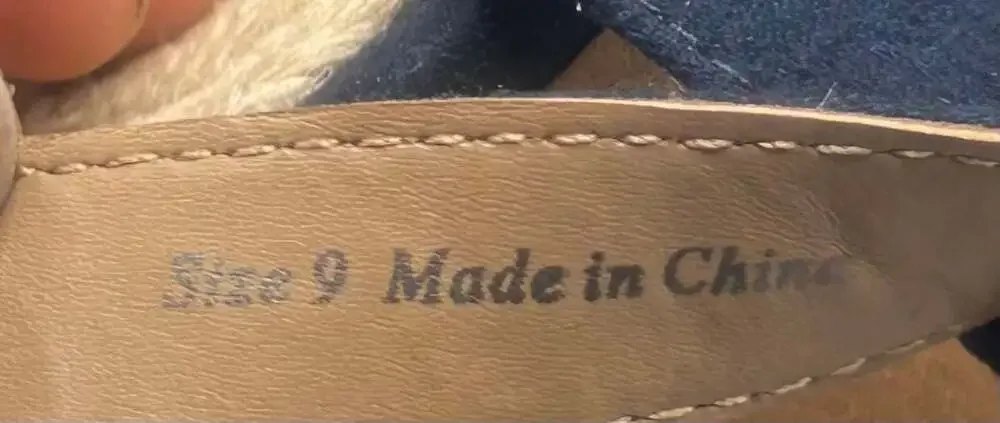 DV8 by Dolce Vita Navy Suede Strappy Espadrille Wedge Sandals